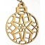 Chistmas decoration ''Ball with snowflake'' E36