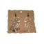 Earrings "Angel wings" KÕ84 Thin