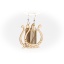 Earrings "Lyre" KÕ104 Thin