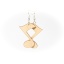 Earrings "Note" nr 1 KÕ105 Thin