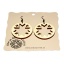 Earrings "Oktagon out of circle"