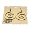 Earrings "Worm"