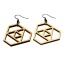 Earrings "Triangles"