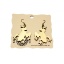 Earrings "Frog"