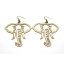 Earrings "Elephant" KÕ58 Thin 