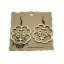 Earrings "Flower with hearts" KÕ63