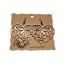 Kõrvarõngas Süda ornamendiga KÕ96