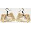 Earrings ""Accordion" KÕ103 Thin