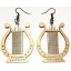 Earrings "Lyre" KÕ104 Thin